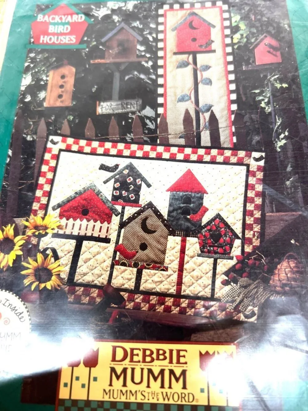 Backyard Birdhouses Quilt Pattern By Debbie Mumm  Wall Hanging & Decorative Art